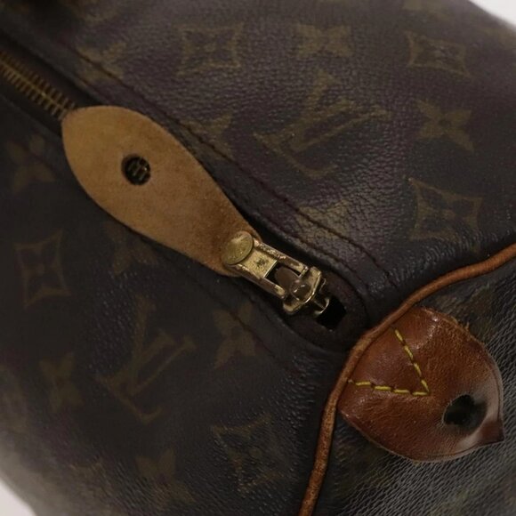 LOUIS VUITTON Monogram Speedy 40 Hand Bag LV Auth - Picture 13 of 16